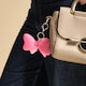 image 3 of OHS Sweetie Pie Bag Charm Keyring Soft Fleece Keychain
