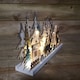 image 5 of 18cm Christmas Wooden Reindeer Scene Silhouette with 10 Warm White LEDs