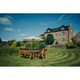 image 3 of Valley 8 Seat Set 2XC 2X3B - Timber - L220 x W330 x H95 cm - Minimal Assembly Required - Set of Waterproof Cushions Included