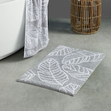 Fusion Matteo Bath Mat Grey