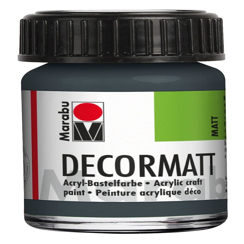 MARABU DECORMATT ARCYL 15ML DARK GREY Multi
