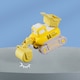 image 6 of Pack of 4 Cute Mini Digger Toys