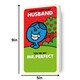 image 1 of Mr Men & Little Miss 'Mr Perfect' Husband Birthday Card