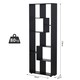 image 3 of HOMCOM Multipurpose 8-Grid Bookshelf Decorative Shelf, Bathroom