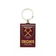 image 1 of West Ham United FC Irons 1895 Keyring - Maroon/Blue/Yellow - One Size