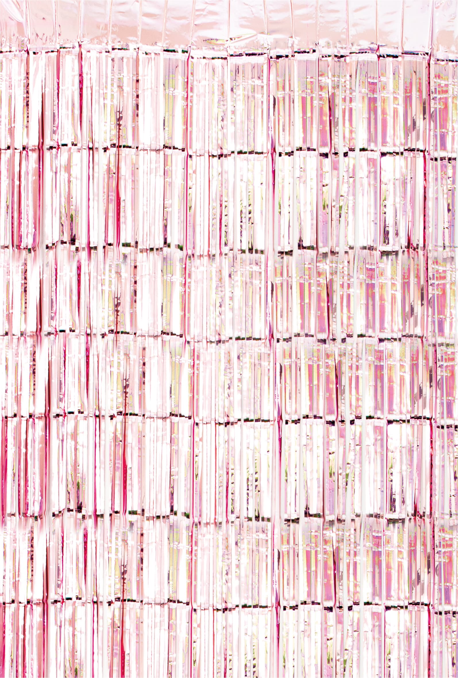 Netagon Shimmer Tinsel Curtain 3M x 1M Rose Gold