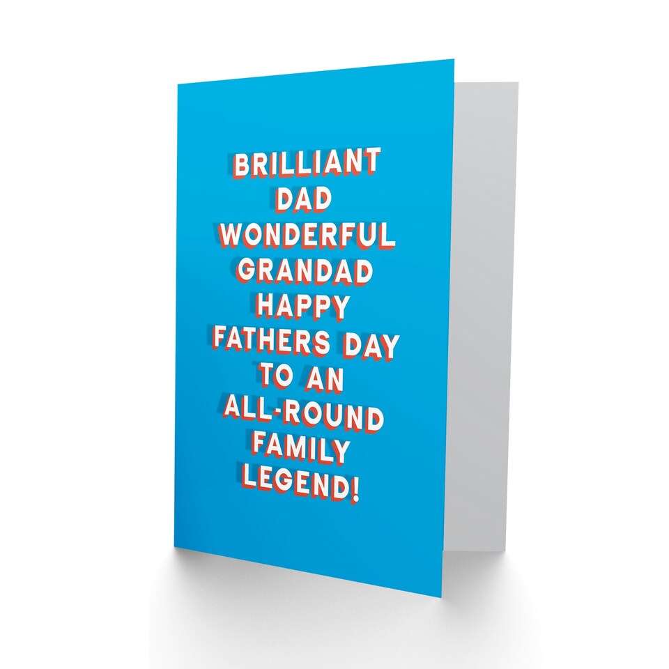 image 1 of Fathers Day Brilliant Wonderful Family Dad Card