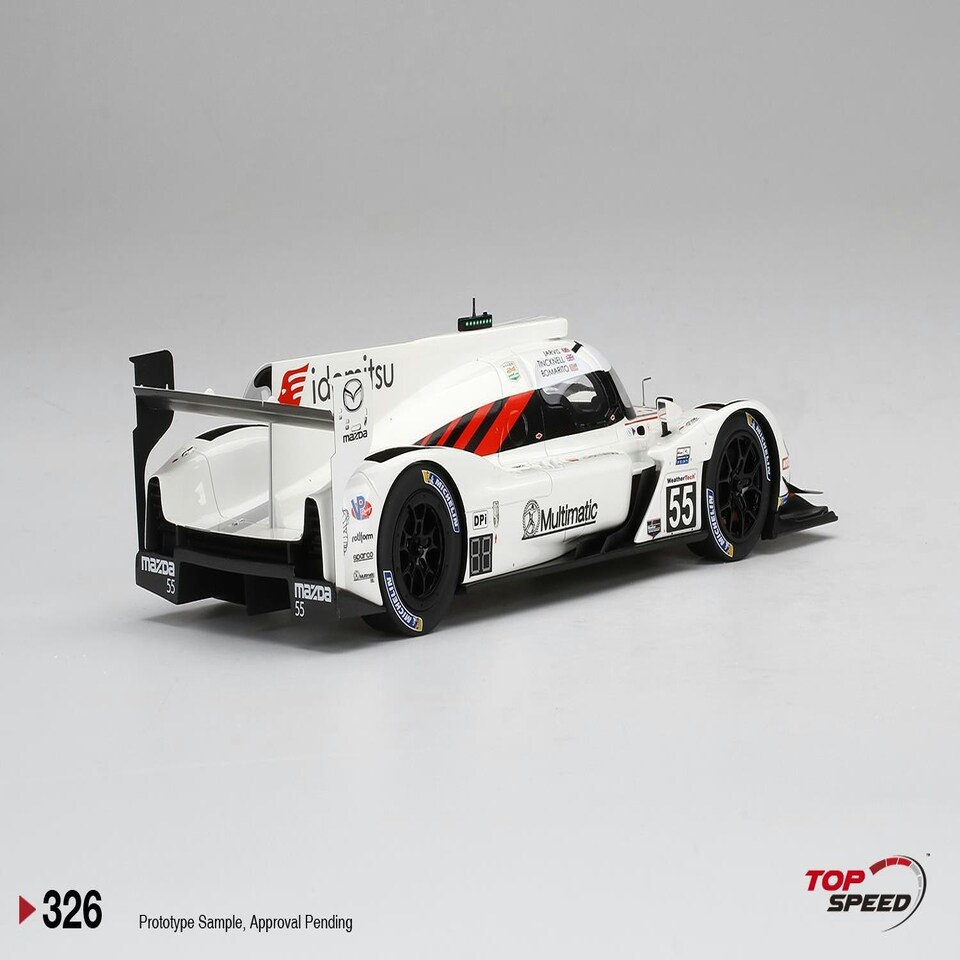 image 1 of Mazda RT24-P #55 Mazda Motorsports 2021 IMSA Daytona 24Hr 3rd Place 1:18 TSM TS0326