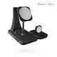 image 1 of Zens 4-in-1 Modular Wireless Charging Station (incl. Wall Charger) - black