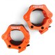 image 1 of Phoenix Fitness Barbell Clamps 2 inch Orange