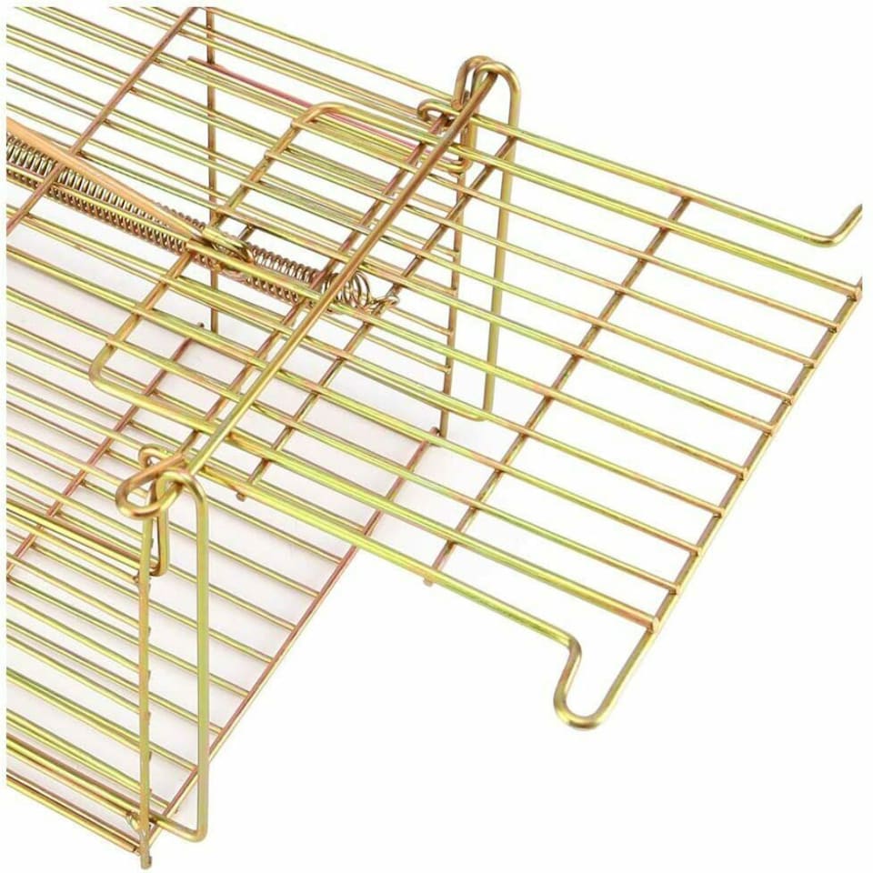 Heavy Duty Live Catch Rat Trap – Reusable Galvanised Steel Humane ...