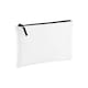 image 1 of Bagbase Plain Pouch - White/Black - One Size | White