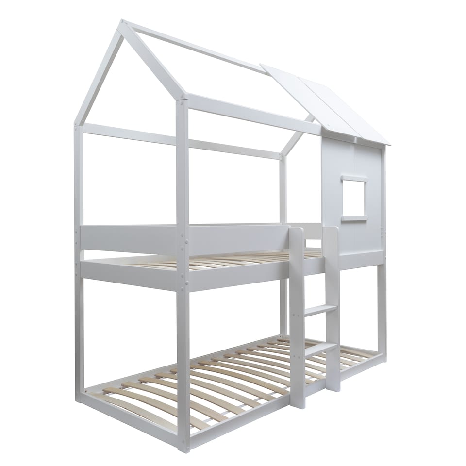 image 1 of Luka Treehouse Midsleeper Bed in White