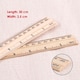 image 2 of 30cm Wooden Ruler (12" Rule)