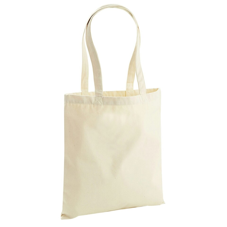 Westford Mill EarthAware Organic Bag For Life (10 Litres) - Natural - One Size Cream