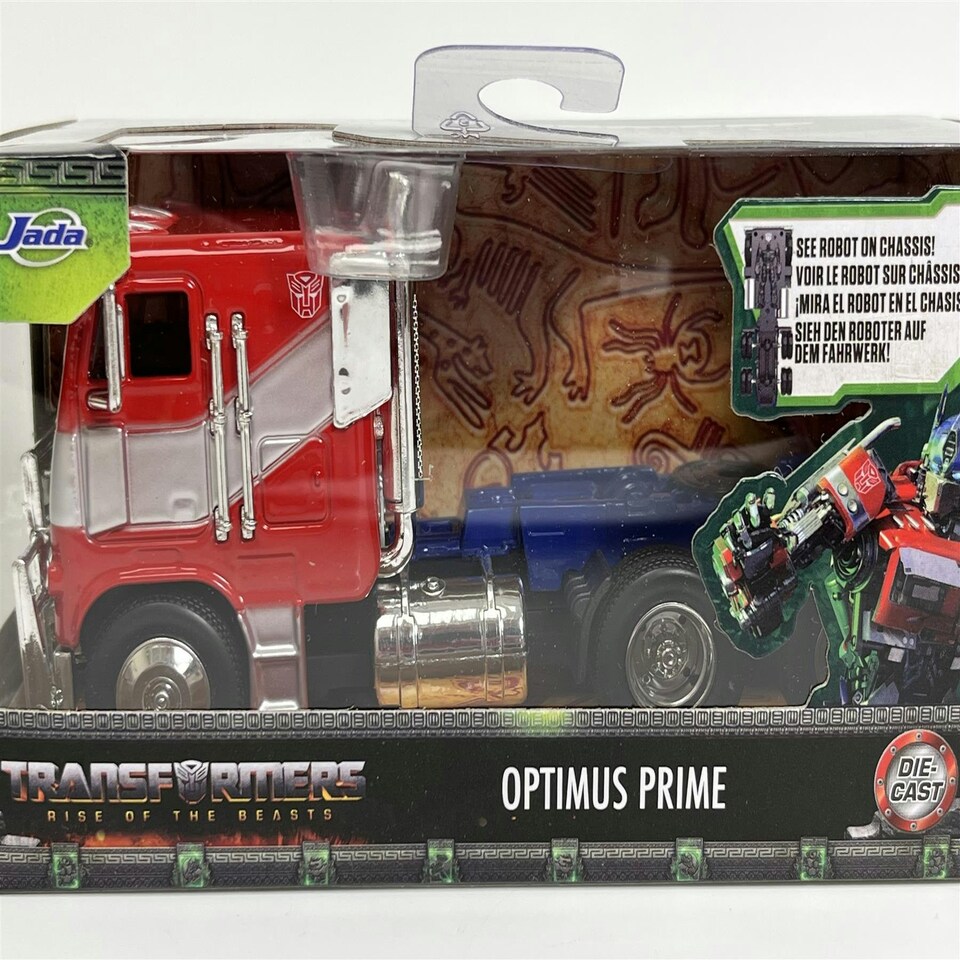 image 1 of Transformers Rise Of The Beasts Otimus Prime 1:32 Scale Jada 253112009 34257