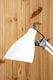 image 3 of Interiors by Premier White Desk Lamp, Adjustable Arm And Head With Sleek Metal Frame, Matte Finish Offers Clean, Modern
