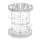 image 1 of Living and Home Transparent Acrylic Rotating Multi-Tiered Makeup Organizer