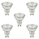 image 1 of BHS 5 Pack of 5W LED GU10 Dimmable Light bulbs, Natural White