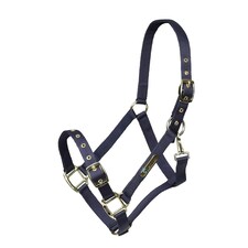 ARMA Adjustable Horse Headcollar - Navy - Full
