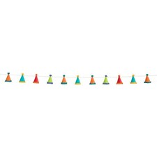 Unique Party Pom Pom Garland - Multicoloured - One Size