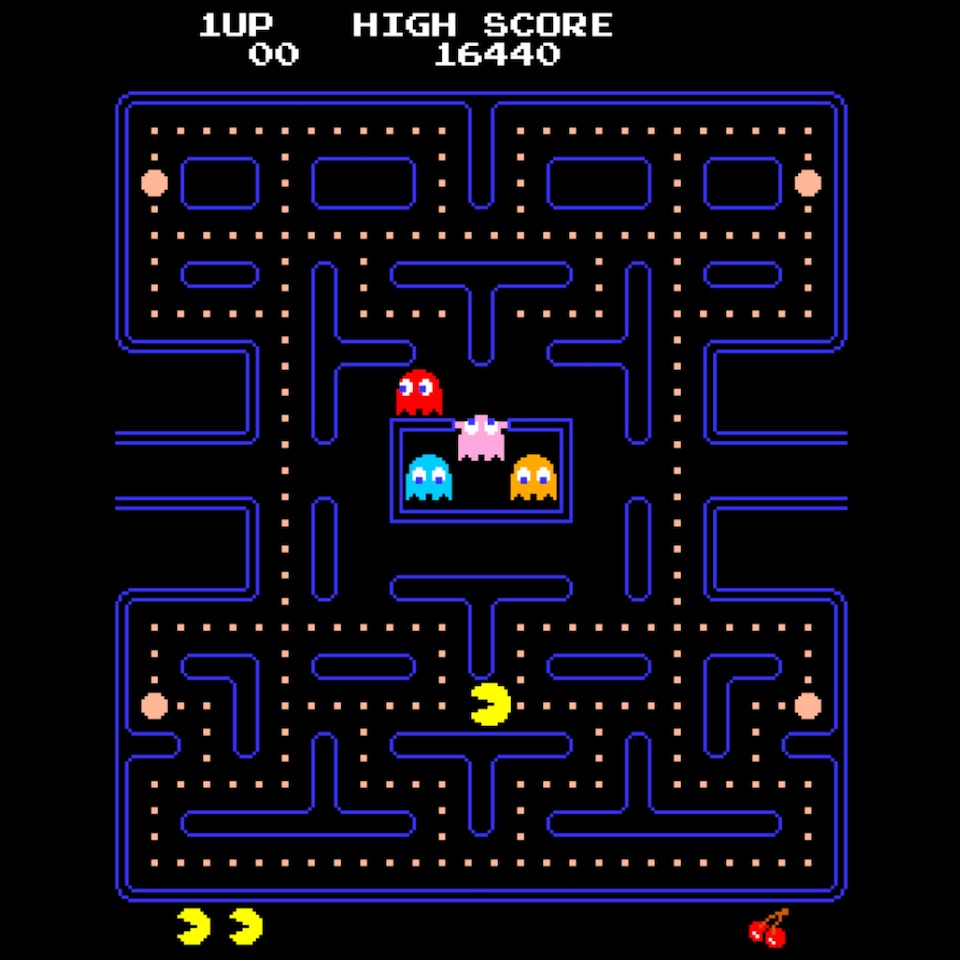 image 1 of PAC-MAN Plug & Play TV Arcade Console with Wireless Controller