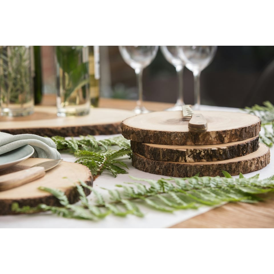 image 1 of Artesà Rustic Small Wooden Serving Board