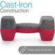 image 5 of Neoprene Hex Dumbbells (8kg)