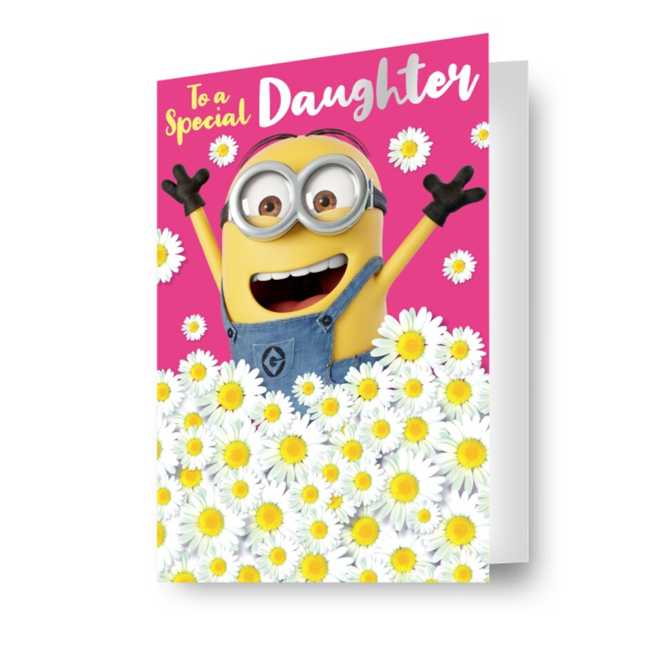 image 1 of Despicable Me Daughter Birthday Card