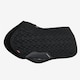 image 1 of LeMieux Crystal Suede Close Contact Pad Black | Small/Medium