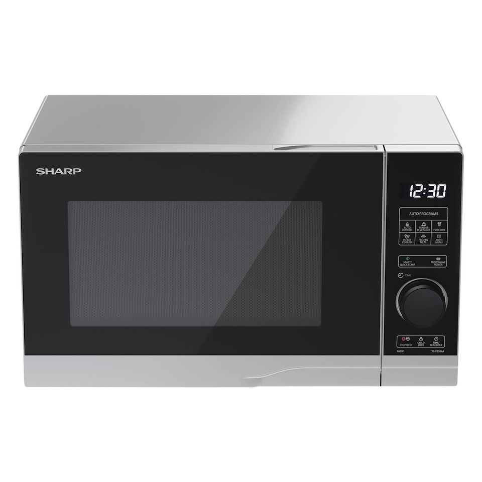 image 1 of Sharp 20L 700w Solo Microwave Silver