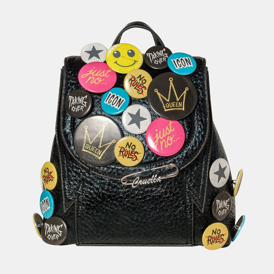 Cruella Mini Backpack - Buttons