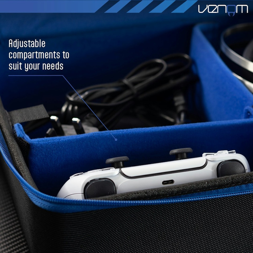 image 1 of Venom PS5 Console Carry Case for Slim & Pro Black