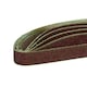 image 3 of Belt Power Finger File Sander Abrasive Sanding Belts 330mm x 10mm 80 Grit 50pk