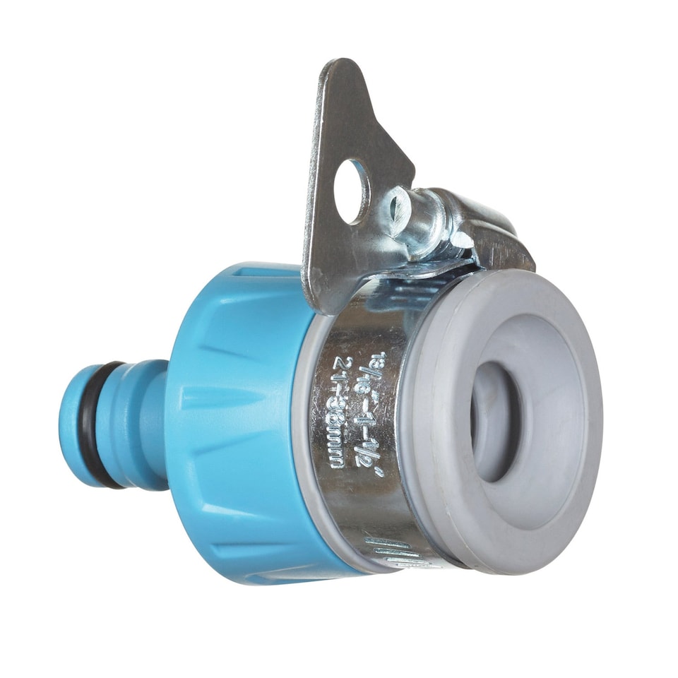 image 1 of Flopro Indoor Round Tap Connector for Round and Oval Spouts up to 20mm | Multi | 1 x Tap Connector