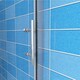 image 5 of Aica Bathrooms 1200x1850mm Sliding Shower Enclosure Shower Screen WalK In Glass Door Cubicle Chrome