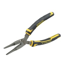 Stanley Hand Tools Fatmax Flat Nose Pliers 160mm (6.1/4in) - Multi Colour - One Size