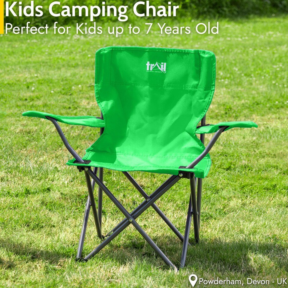 image 1 of Eagle Kids Camping Chair - Green