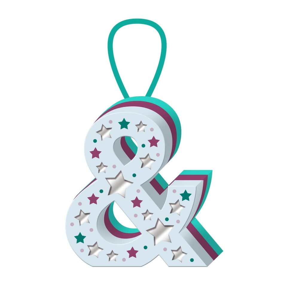 More Than Words Hanging Little Letter - &