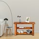 image 5 of COSTWAY Shoe Rack Bench 3-Tier Shoe Organizer 70x28x45cm Brown