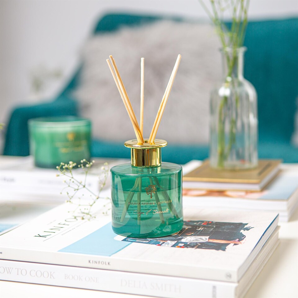image 1 of Nicola Spring Reed Diffusers - 200ml - Sage & Seasalt - Pack of 3