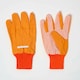 image 4 of Homescapes Assorted Multi-Colour Gardening Gloves, Set of 3 Green