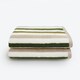 image 6 of Cali Striped Bath Towel 70 x 140cm 100% Cotton - Green