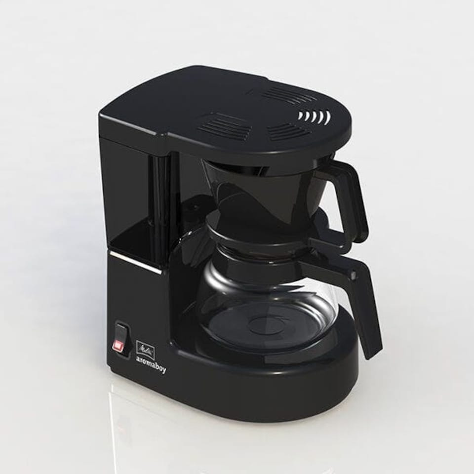 image 1 of Melitta Aromaboy Black Filter Coffee Machine 1015-02