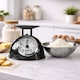 image 3 of Melissa Retro Mechanical Kitchen Scales, with Large Dial and Removable Stainless Steel Bowl, 5kg Capacity, 25g Accuracy - Black