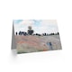 image 2 of Claude Monet Coquelicots Poppy Flower Field Painting Greeting Card
