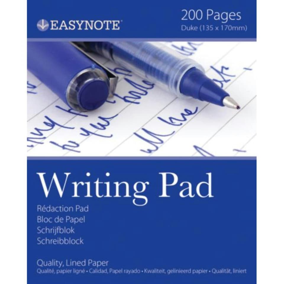 Just Stationery 100 Sheet Lined Duke Pad