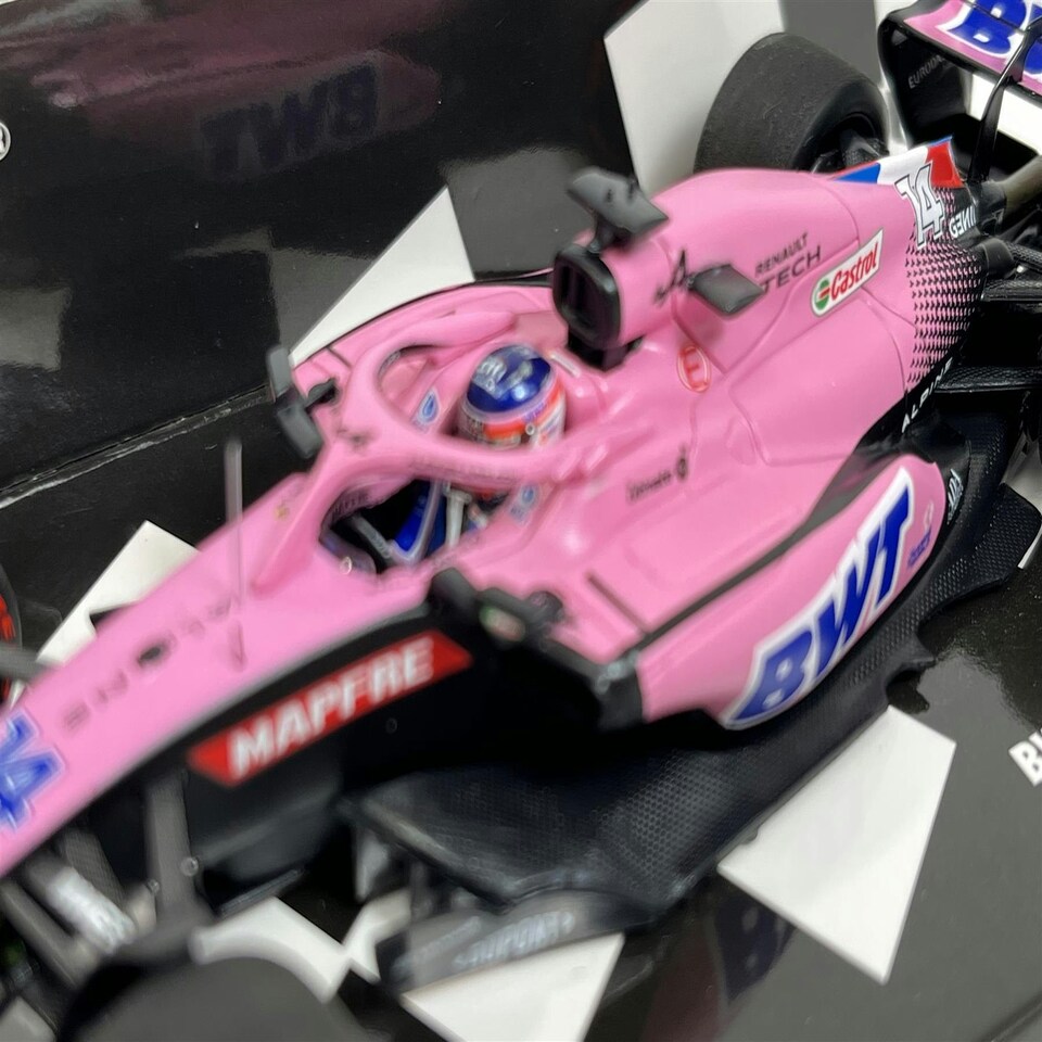 image 1 of F Alonso BWT Alpine F1 Team A522 Bahrain GP 2022 1:43 Minichamps 417220114