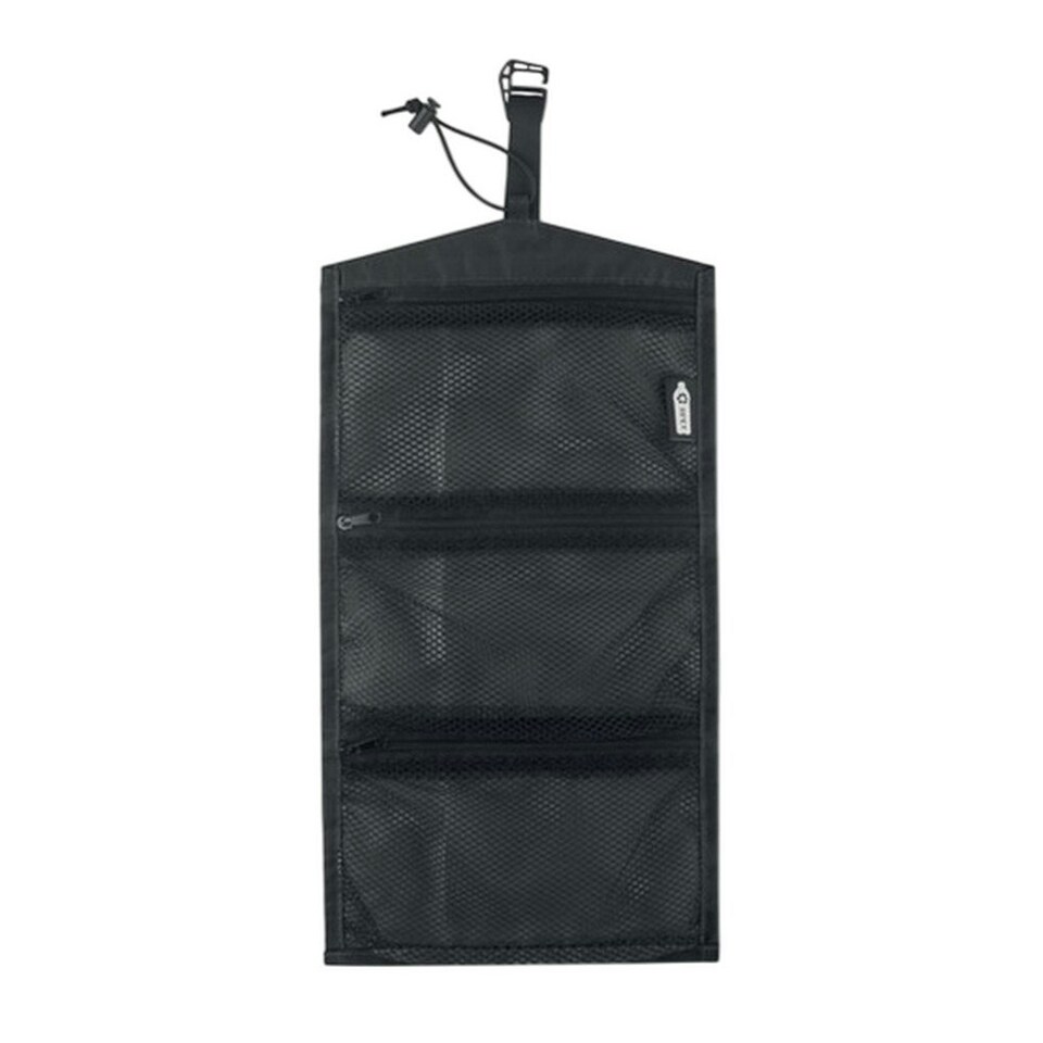 MidOcean Traveli RPET Cable Organiser - Black - One Size
