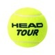 image 2 of Head Tour Tennis Balls (Pack of 3) - Green - One Size